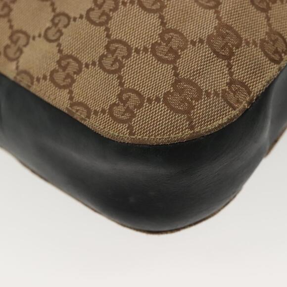 GUCCI GG Canvas Shoulder Bag Beige Gold 001 001 - Picture 14 of 16